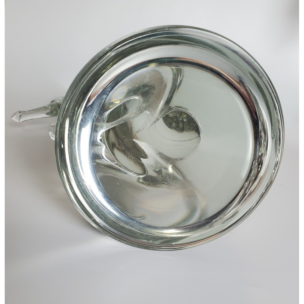 Rare Cristallo Clear Duck Goose Swan Birds Pair Glass Murano? Archimede Seguso? - Picture 7 of 15